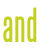 and